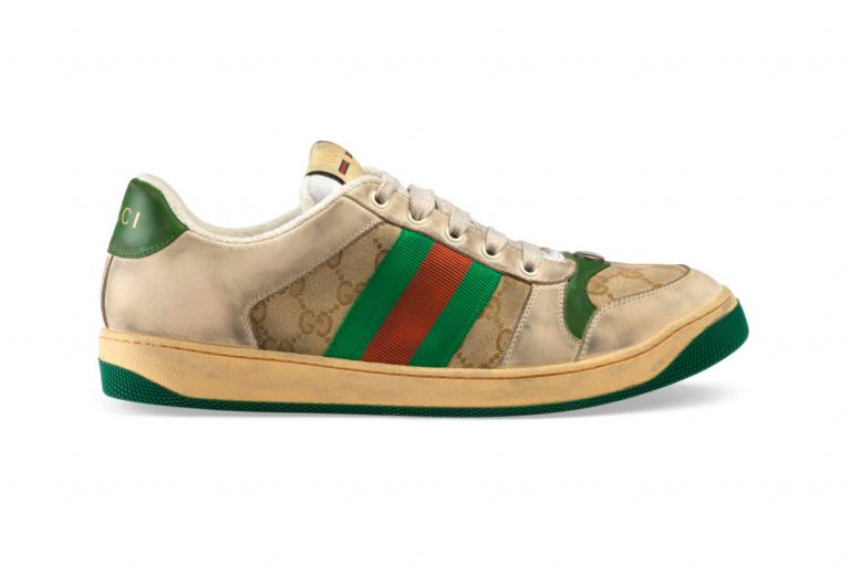 gucci dirty trainers