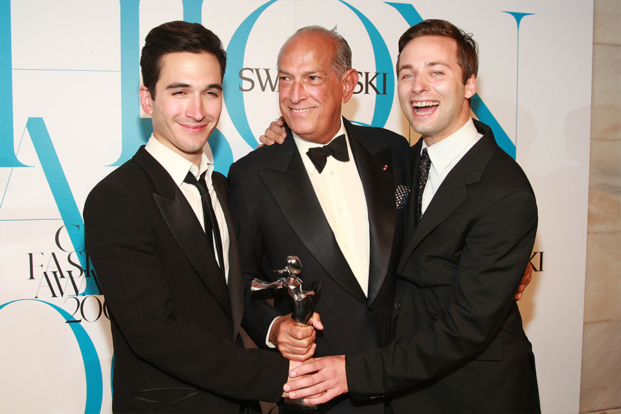 Oscar de la Renta, Lázaro Hernández, Jack McCollough foto: getty images