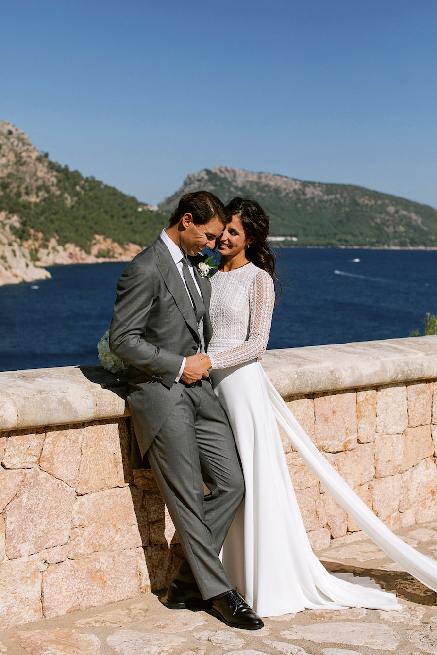 El vestido de novia que unió a dos antiguos amores: Rafael Nadal y Mery