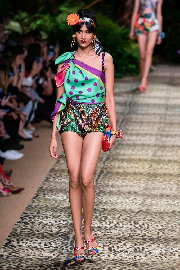 Dolce & Gabbana Primavera-Verano. prendas primavera, primavera-verano, primavera 2020, moda primavera, moda fresca, moda contra el calor