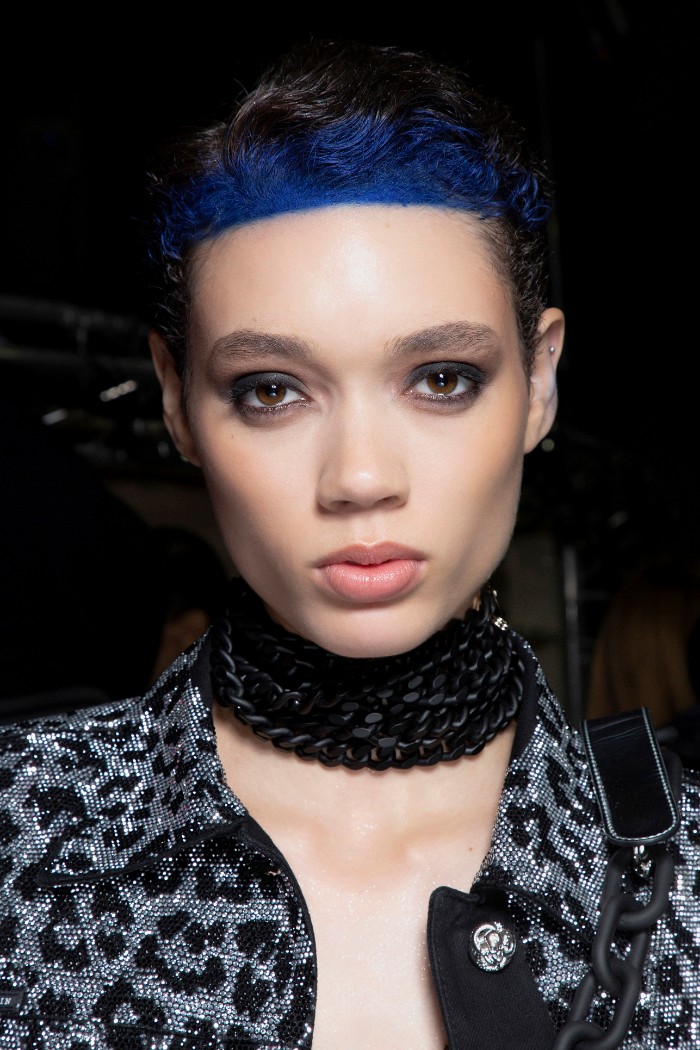 Philipp Plein, colores pelo, colores fantasía, tendencias pelo, hair trends 2020