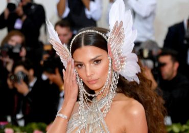 Emily Ratajkowski attends The 2019 Met Gala Celebrating Camp: Notes on Fashion at Metropolitan Museum of Art on May 06, 2019