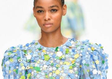 NEW YORK, NEW YORK - SEPTEMBER 09: A model walks the runway at the Carolina Herrera Ready to Wear Spring/Summer 2020 fashion show during New York Fashion Week on September 09, 2019 in New York City. (Photo by Victor VIRGILE/Gamma-Rapho via Getty Images)