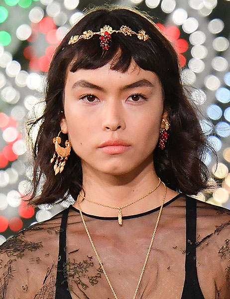 Una de las propuestas de flequillo de Dior