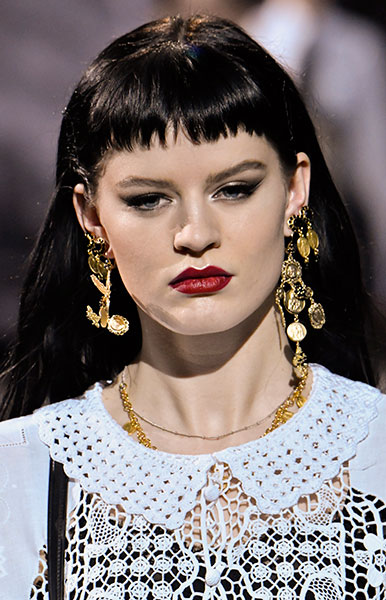 Un mini flequillo de Dolce & Gabbana