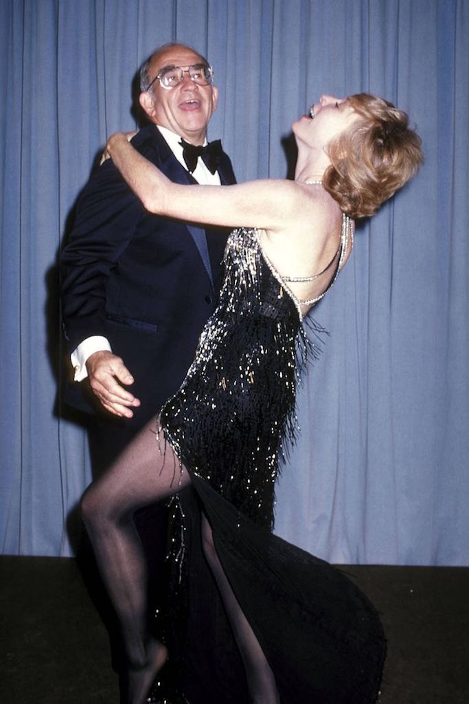 Ed Asner y Shirley McLaine