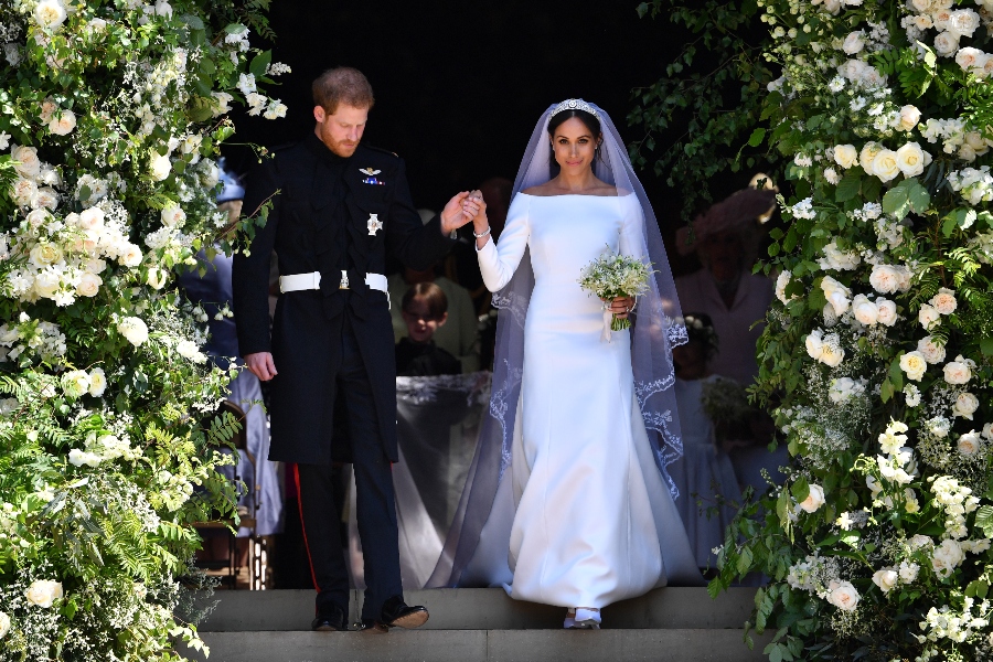 historia del vestido de novia de meghan markle