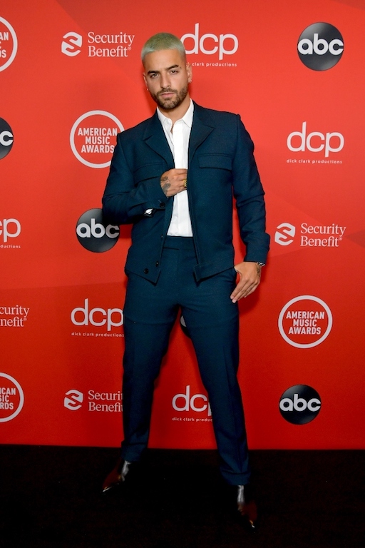 Los mejores looks de los American Music Awards 2020 Maluma