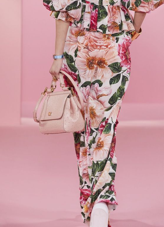 Dolce and Gabbana Power Pastel floral