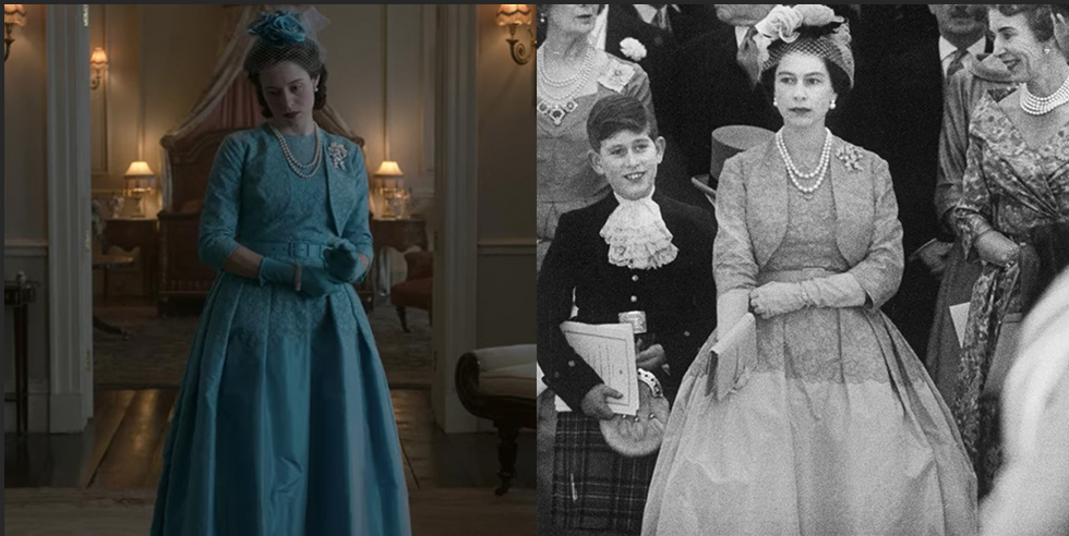 looks reales de the crown