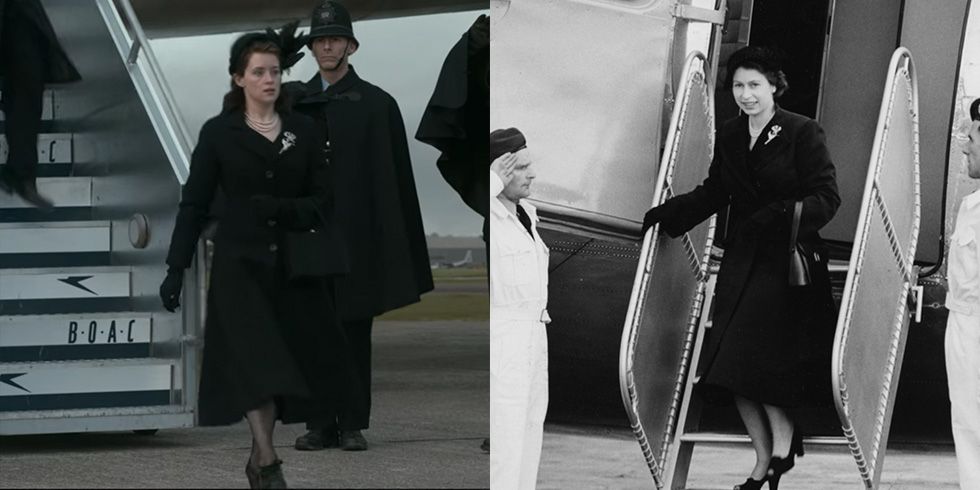 looks reales de the crown