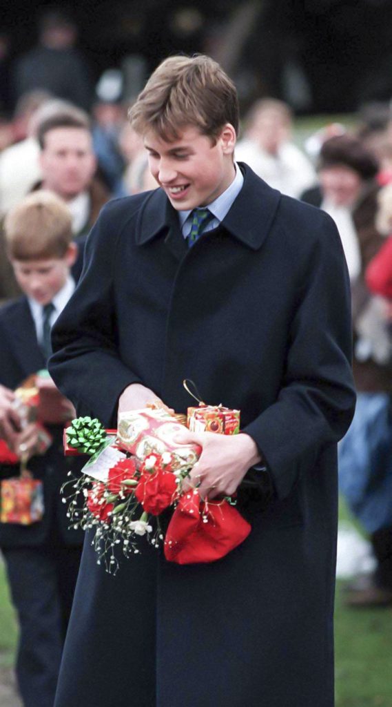 fotos de navidad de la realeza william joven