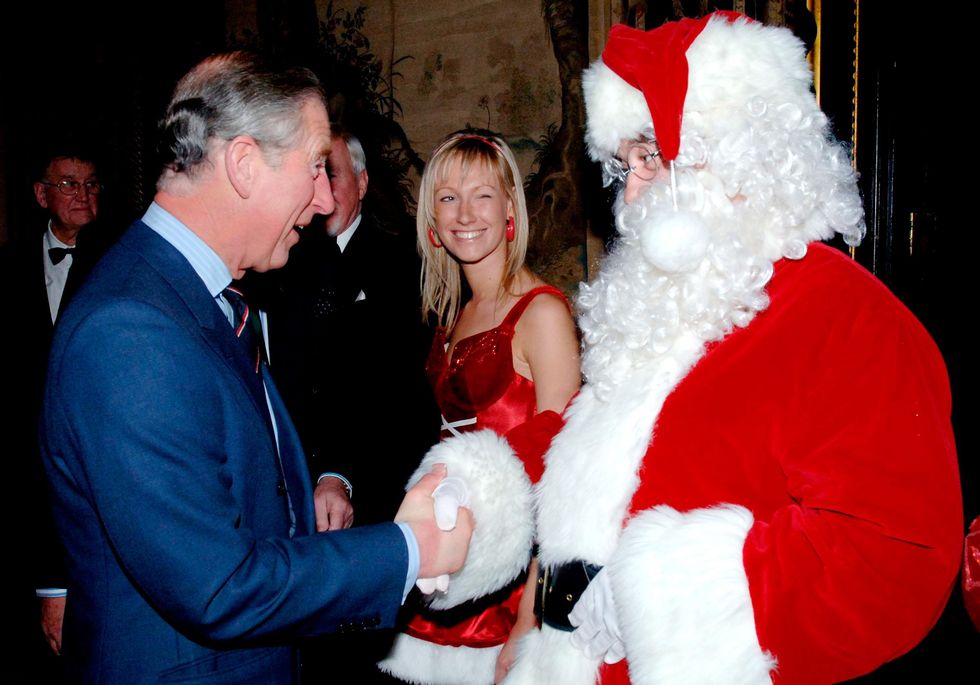 fotos de navidad de la realeza príncipe carlos