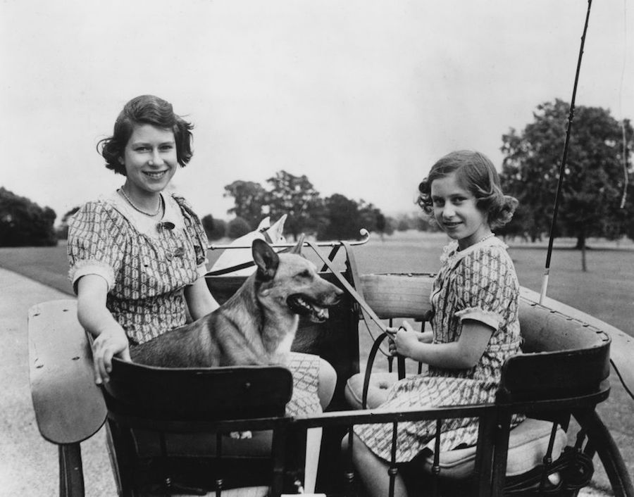 Isabel II Princesa Margarita hermanas