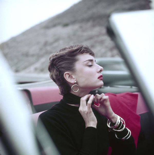 Audrey Hepburn fotos pañoleta