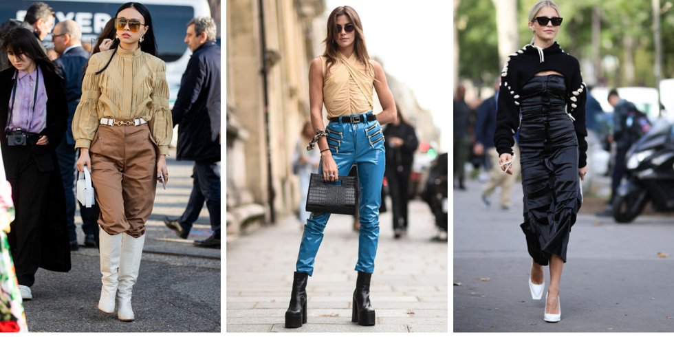 Tendencias de estilo en Instagram blusa elástica