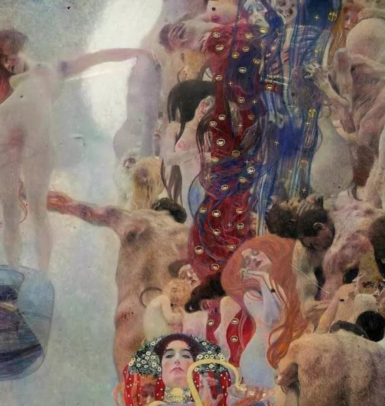 tres cuadros destruidos de Klimt