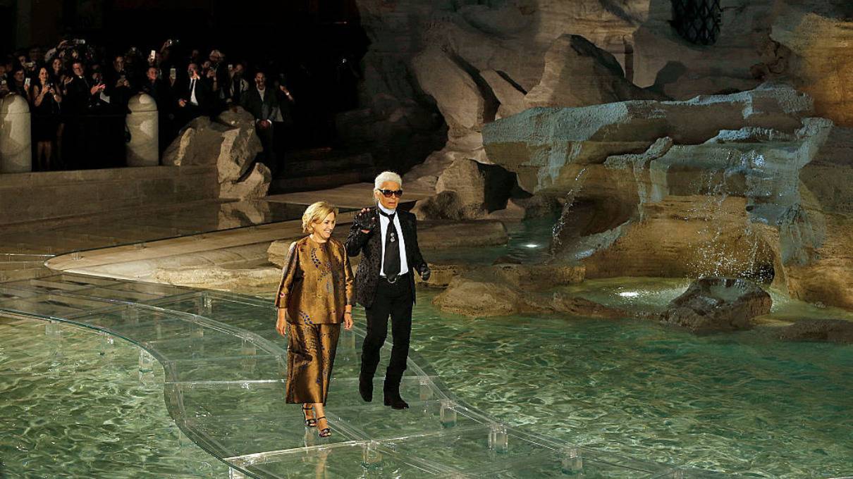 Karl Lagerfeld y la historia de Fendi
