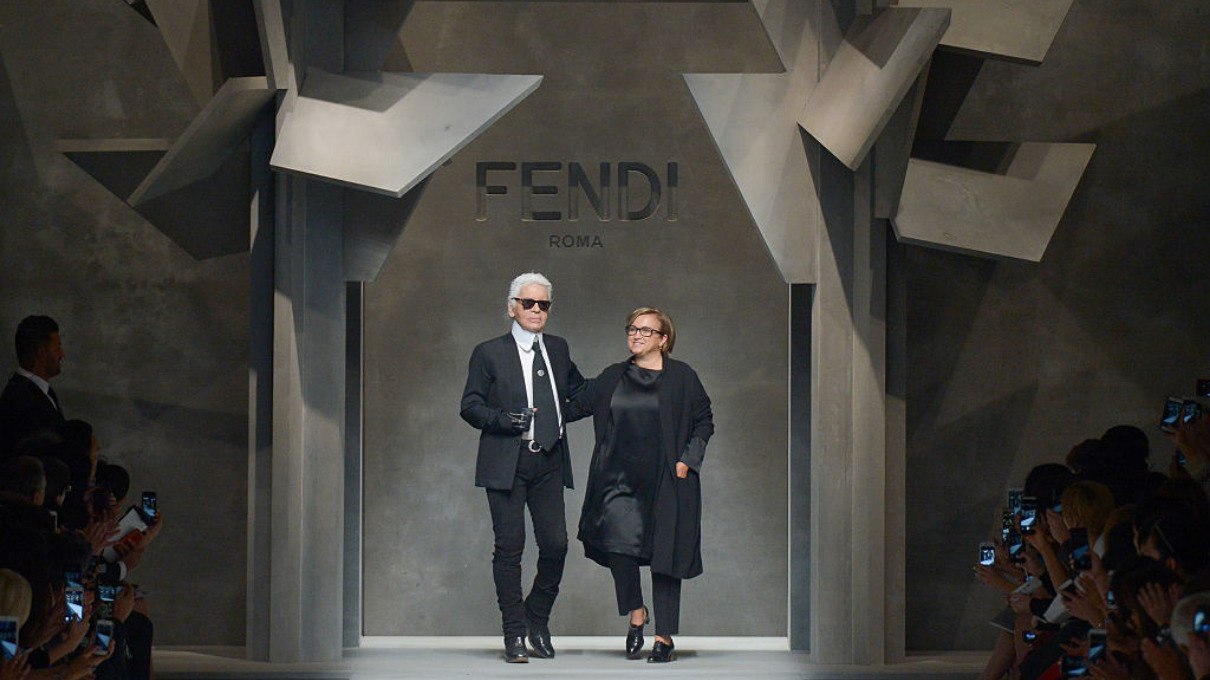 Karl Lagerfeld y Fendi
