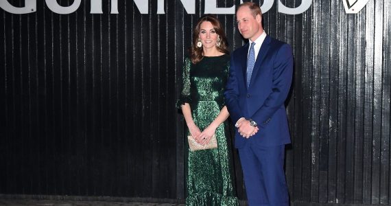 Kate Middleton y su vestido de The Vampire's Wife en su visita a Irlanda