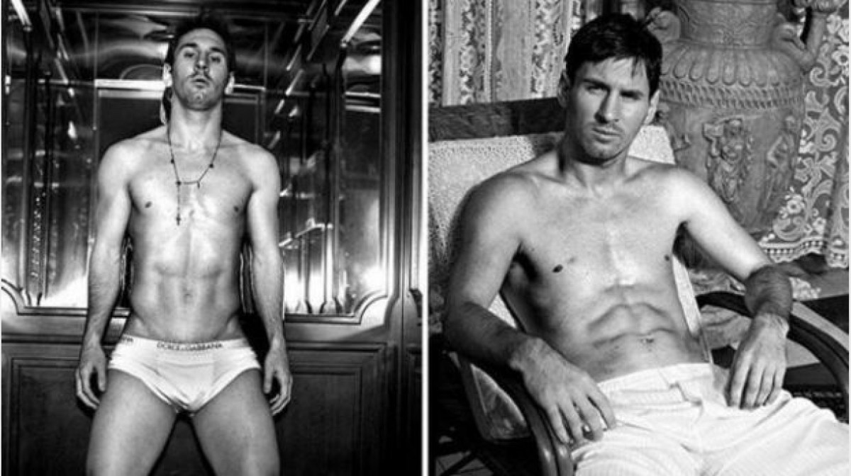 Lionel Messi modelo de Dolce y Gabanna